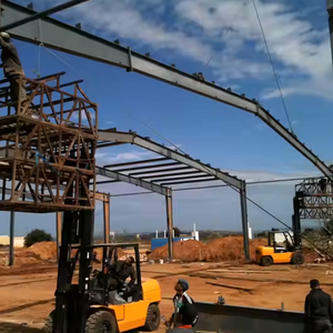 Porte coulissante Luxe 1000m2 Haute Volaille Hangar chambre froide Viande congelée Parking extérieur Rayonnage solaire - Product Image 3