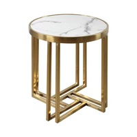 Tables d'appoint de salon à cadre en métal de nouveau style