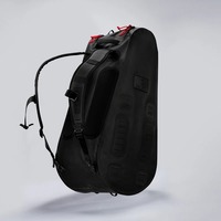 Sac à dos de tennis imperméable en TPU noir