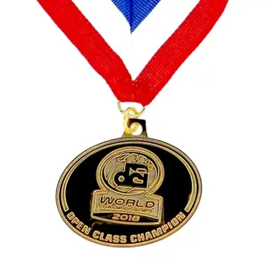 Custom Crystal Cycling Iron Metal Medals Sports Metal And Trophies