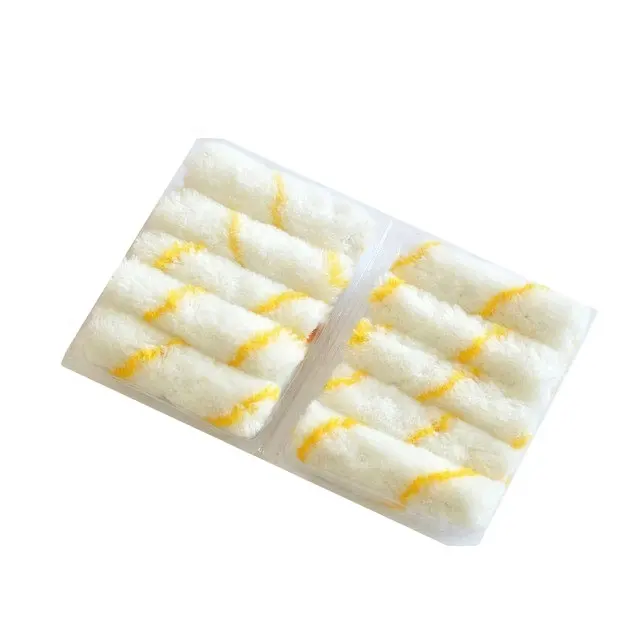 Polyester fabric oil painting brush cover mini paint roller refill