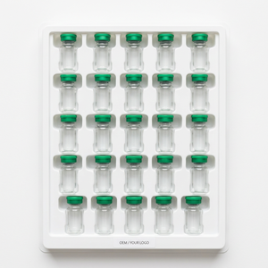 25-Vial Professional Bulk Clinical Peptide <b>Folding</b> <b>Box</b>, High-Density Blister Tray for factory large-scale <b>storage</b> distribution. - Product Image 6