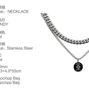 Cadena Cubana Miami Chapada en Oro para Mujer, Nuevo Diseño de Cadena para Hombre, Venta Directa de Fábrica, Joyería de Acero Inoxidable - Product Image 5