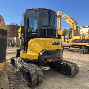 Excavadora Usada Yanmar Vio55-5/Vio55-6B de 5 Toneladas a Bajo Precio, Motor Mitsubishi, Pocas Horas de Uso, Cuchilla Niveladora, Cabina Cerrada, Caja de Cambios, Motor y Engranajes - Product Image 2