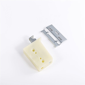Soportes para Colgar Gabinetes, de Plástico y Hierro, para Montar en la Pared, Desmontables, de una Sola Pieza, Herrajes para Muebles - Product Image 1