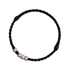 Braccialetto Etnico con Corda Rossa e Perline in Argento per Uomo/Donna, <span class=keywords><strong>Coppia</strong></span>, Gioiello Intrecciato Fatto a Mano, <span class=keywords><strong>Regalo</strong></span> per Fidanzata - Product Image 4