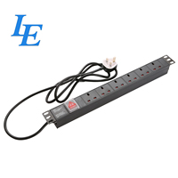 OEM UK Type de prise Montage en rack Unité de distribution d'alimentation 1U Montage mural PDU