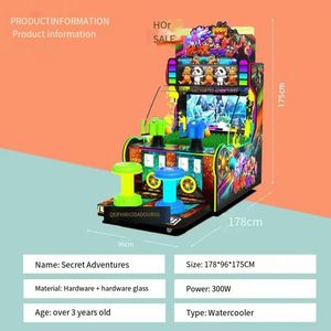 New Indoor Children's <b>Arcade</b> <b>Game</b> <b>Machine</b> Three Water Gun Park Coin-Operated Metal Indoor Playground Equipment for Sale - Product Image 5