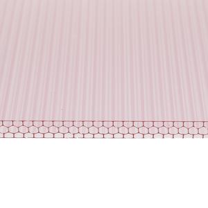 Plaque alvéolaire en polycarbonate transparente personnalisable couleur nid d'abeille pour toiture, serre, <span class=keywords><strong>panneau</strong></span> solaire en <span class=keywords><strong>plastique</strong></span> PC - Product Image 1