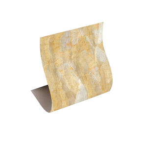 Panneaux muraux extérieurs 3D en pierre naturelle pelable et collée Design moderne Isolation thermique Tuile flexible en travertin <span class=keywords><strong>de</strong></span> 3mm <span class=keywords><strong>d</strong></span>'épaisseur - Product Image 6