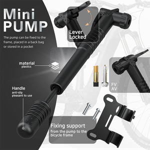 BAIMEI Mini Fahrrad pumpe Hochdruck manometer Handpumpe für Mountainbike für die Fahrrad wartung - Product Image 4