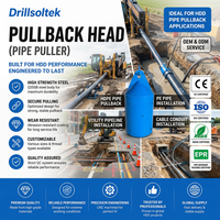 Outil de tirage de tête HDD personnalisé Drillsoltek 2026 pour les entrepreneurs en forage directionnel horizontal
