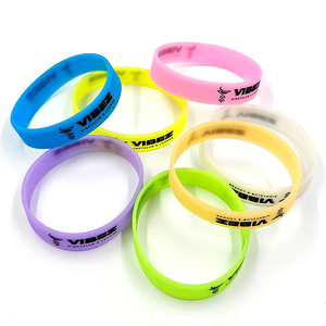 Biểu Tượng Tùy Chỉnh Silicone Dây Đeo Cổ Tay Mềm Debossed Dây Đeo Cổ Tay Vòng Đeo Tay Cao Su Cho Đảng Và Tổ Chức Sự Kiện - Product Image 2