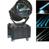 Projecteur Xénon Super Puissant pour Extérieur, Projecteur Xénon à Tête Mobile pour Repères Extérieurs, Faisceau Céleste, Éclairage Vert, Transmission de Fumée et de Brouillard
