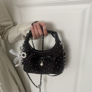 Gentle Style Women's <b>Handbag</b> 2026 <b>Summer</b> New Arrival Trendy Versatile Chain Shoulder Crossbody Bag - Product Image 1