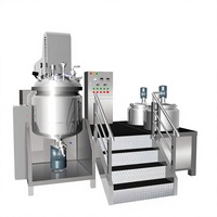 Ligne de production de mayonnaise à prix d'usine, mélangeur émulsifiant sous vide pour crème, machine de fabrication de mayonnaise et de vinaigrette