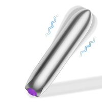 Starker Schock-Vibrator mit Frequenzvibration, Silikon + ABS Material, USB Aufladbar, Täglich Wasserdicht, Multi-Geschwindigkeitsmodus 10