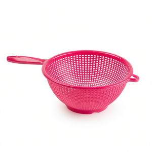 Grand panier filtrant à eau en plastique de 24 cm avec poignée en forme de mangue, passoires et égouttoirs - Product Image 3