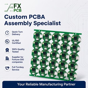 Assemblage de PCBA pour prise intelligente à 4 couches, pour un espace familial sûr, avec fabrication de PCB à travers l'écran (Blind Buried Via), assemblage de PCB - Product Image 1