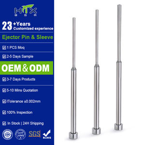 Pasador Expulsor Recto Endurecido SKD61 2.3x100 para Moldeo por Inyección |   Proveedor de Fábrica OEM de Pasadores Expulsor de Moldes de Precisión - Product Image 1