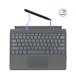 Dropshipping pour Microsoft <span class=keywords><strong>Surface</strong></span> <span class=keywords><strong>Pro</strong></span> 8 / <span class=keywords><strong>Pro</strong></span> <span class=keywords><strong>X</strong></span> Tablet Keyboard Leather Case avec Pen Slot - Product Image 3