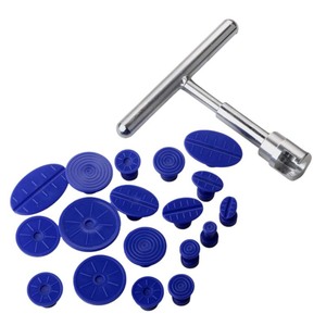 Car Dent Repair Puller Tool Set 19 Pieces <b>Plastic</b> Manual Pull <b>Rod</b> For Sheet Metal Dent And Bump Repair - Product Image 1