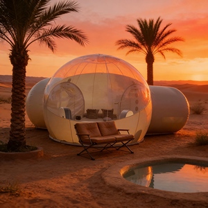 Tente à bulles gonflable durable pour les aventuriers fréquents Construction renforcée et poutres robustes - Product Image 2