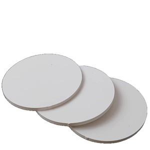 White Abs Round Plate Injection Molding Grade High Rigidity Customizable Size Jiangsu Made - Product Image 1