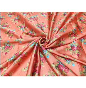 Soft Printed Multicolor 100% <b>Polyester</b> Lightweight Satin <b>Fabric</b> for DIY Sewing Wedding Dress Crafts Smooth Shiny Decoration Use - Product Image 6