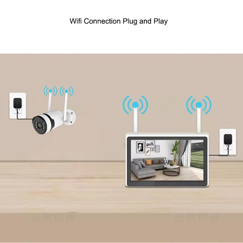 wifi camera system with monitor