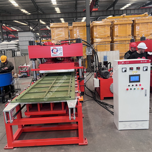 Presse à carreaux en caoutchouc 1300 1200mm <span class=keywords><strong>Tapis</strong></span> en caoutchouc <span class=keywords><strong>Tapis</strong></span> Carrelage de sol Machines de fabrication à partir de déchets de pneus Poudre de caoutchouc - Product Image 1