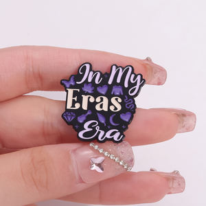 เข็มกลัดเคลือบรูปนักร้องเพลงป๊อปชื่อดังในคนรักของฉันข้อความเนื้อเพลงดิสโก้บอลเข็มกลัดโลหะปกเสื้อเป็นของขวัญสำหรับแฟนๆเพื่อน - Product Image 1