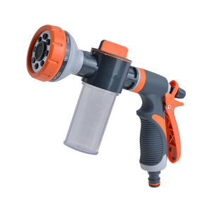 Adjustable Spray Tip Trigger Sprayer For Garden Household Car Wash Watering Plants Foam Dispenser Manual Pump <b>Plastic</b> Coating - Product Image 3