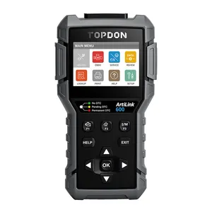 TOPDON AL600 Obdii araç evrensel otomotiv araba tarayıcı Obd2 Wifi teşhis makine aracı tüm arabalar için