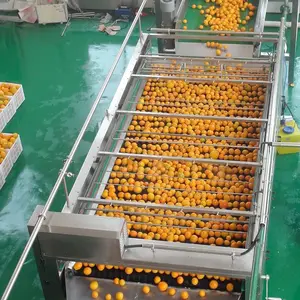 เครื่องสกัดน้ำส้มสายการผลิตน้ำส้มส้ม/ส้ม/มะนาว