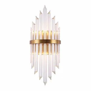 Postmoderne Licht Kristall Wand leuchte Golden Luxus für Wohnzimmer Esszimmer Gang Home Schlafzimmer Nacht LED Modern 80 Brilliant