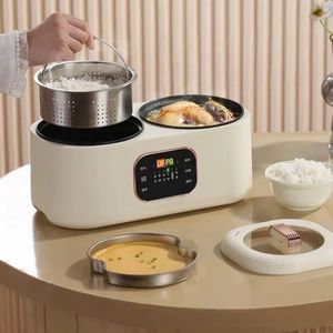 Olla <span class=keywords><strong>El</strong></span>éctrica Portátil de 4 Litros para Uso Doméstico, para Cocinar Arroz, <span class=keywords><strong>Sopa</strong></span> y Platos al Vapor, de Vidrio - Product Image 3