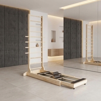 Lit échelle bidirectionnel en bois de chêne durable, réglable et portable, pour studio de Pilates, garantie 3 ans, pour la santé des jeunes, origine Shandong, en bois