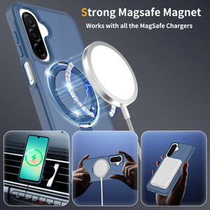 Étui de protection antichoc pour téléphone portable Samsung Galaxy A17 A16 A26 avec support magnétique et chargement sans fil, en PC rigide et TPU souple - Product Image 4