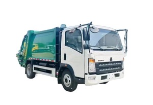 HOWO รถขนขยะ8CBM 4x2 5CBM รถตักดินผลิตจากประเทศจีน - Product Image 6
