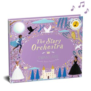 L'Orchestre d'histoires Le Lac des cygnes - Appuyez sur la note pour entendre la musique de Tchaïkovski - <span class=keywords><strong>Livre</strong></span> audio et <span class=keywords><strong>livre</strong></span> d'histoires musicales pour enfants en carton - Product Image 1
