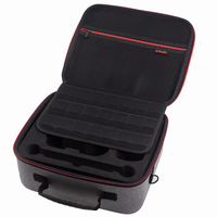Pochette de voyage EVA avec porte-jeu étui de rangement de protection pour console Switch PS4 ou petits accessoires