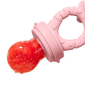 BPA Free riutilizzabile in Silicone per neonati frutta alimentazione per neonati ciuccio per 0-12 mesi frutta fresca - Product Image 5