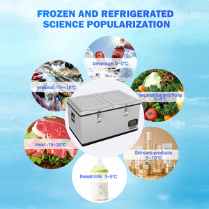 Unidad de Refrigeración para Camiones de Gran Capacidad (95L) con Energía Solar, Refrigerador y Congelador para Alimentos y Bebidas - Product Image 3