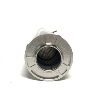 Tubo de escape negro esmerilado plateado galvanizado duradero Tubo de escape recto de acero inoxidable para motocicleta Suzuki GSXR1300 - Product Image 3