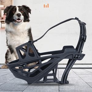 2023 새로운 현대 디자인 안티 물린 고품질 작은 큰 개 통기성 개 총구 - Product Image 3