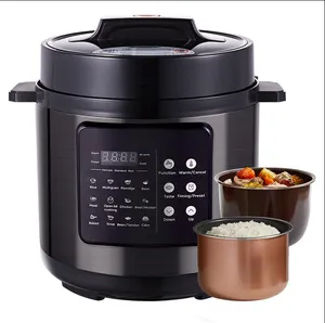 CB/CE Wholesale High Quality Luxury Electric Pressure Cooker 5L 6L 8L Large Digital High Pressure Pot Cooker With Touch Panel