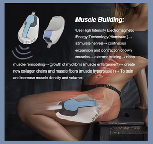 Body Sculpting <b>Machine</b> Non-invasive Fat Reduction Muscle Toning Device 4 Applicators 30min Treatment for Home Salon Use - Product Image 6