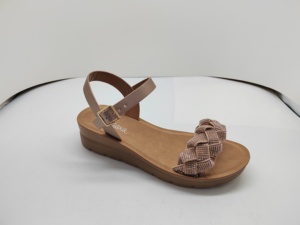 Sandali estivi <span class=keywords><strong>con</strong></span> fondo morbido in pelle <span class=keywords><strong>da</strong></span> <span class=keywords><strong>donna</strong></span> scarpe <span class=keywords><strong>con</strong></span> zeppa piatte Slingback a punta <span class=keywords><strong>aperta</strong></span> <span class=keywords><strong>con</strong></span> <span class=keywords><strong>tacco</strong></span> zeppa - Product Image 3