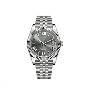 นาฬิกาข้อมือจักรกลใหม่ ดีไซน์สปอร์ต หน้าปัดโรมัน ลายหัวไชเท้าสีเขียว สายสตีล มัลติฟังก์ชั่น สำหรับผู้ชาย รุ่นธุรกิจ NH35 - Product Image 6